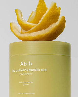 [Abib] Yuja Probiotics Blemish Pad Vitalizing Touch (60 pads)